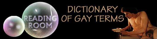Dictionary of Gay Terms, in the Gay Reading Room,  Gay Slang Dictionary